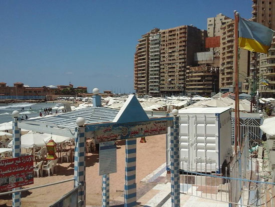  تطوير حمامات شواطئ الإسكندرية (4)