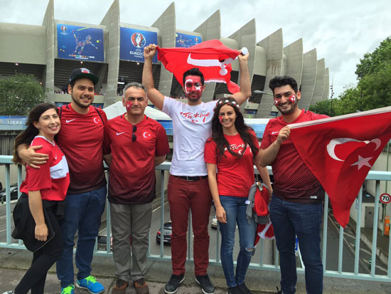 أجواء مباراة كرواتيا وتركيا (2) منتخب كرواتيا