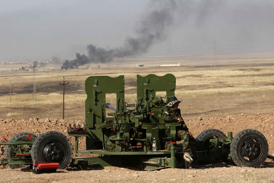 القوات العراقية تواجه مقاومة عنيفة فى معركة الفلوجة (2)