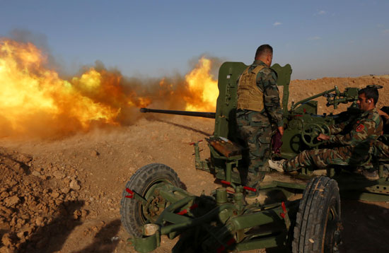 القوات العراقية تواجه مقاومة عنيفة فى معركة الفلوجة (5)