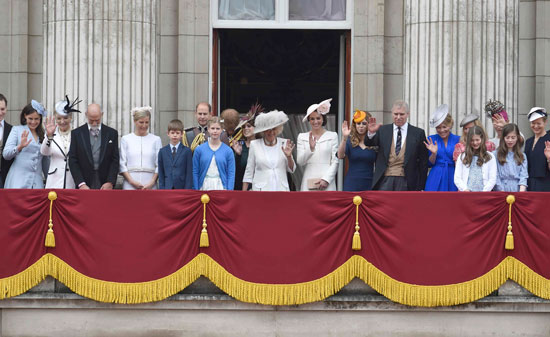 احتفالات العائلة المالكة فى لندن (8)