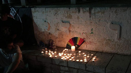 المثليون فى إسرائيل يتضامنون مع ضحايا حادث أورلاندو (3)