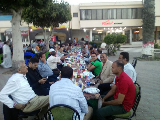 إفطار جماعى لنقابة البييطريين بكفر الشيخ  (2)