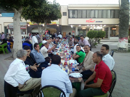 إفطار جماعى لنقابة البييطريين بكفر الشيخ  (5)
