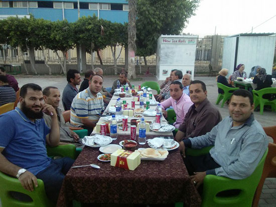 إفطار جماعى لنقابة البييطريين بكفر الشيخ  (9)
