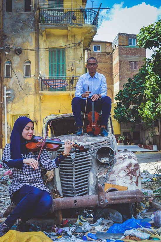 مواهب ، مبدعون ، الحان السعادة ، شوارع الاسكندرية ، فن الموسيقى (2)