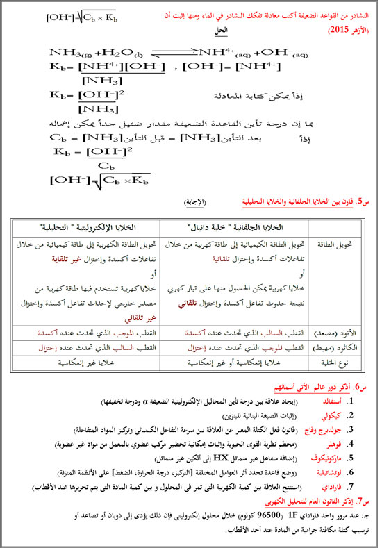 الثانوية العامة، التعليم، الغش، المراجعات النهائية (4)