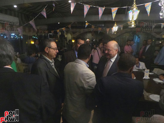 حفل سحور لحزب الغد بعد مؤتمر تدشين المجلس المصرى للمحليات (1)