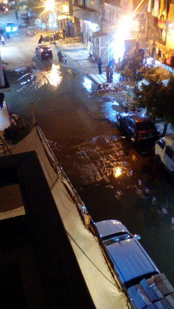 مياه-الصرف-الصحى-تغرق-شارع-الدقهلية-فى-الاسماعيلية--(4)