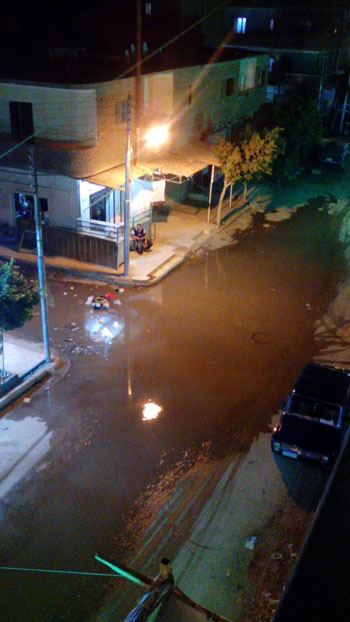 مياه-الصرف-الصحى-تغرق-شارع-الدقهلية-فى-الاسماعيلية--(5)