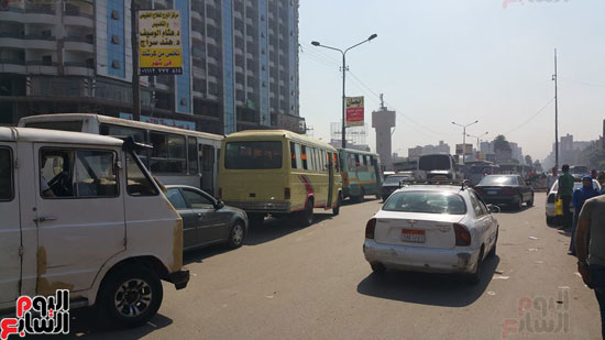 شوارع القليوبية تشهد فوضى مرورية بسبب غياب رجال المرور (3)