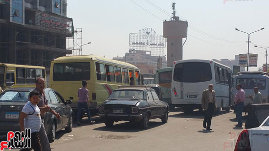 شوارع القليوبية تشهد فوضى مرورية بسبب غياب رجال المرور (4)