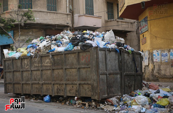 انتشار القمامه بالإسكندرية (1)