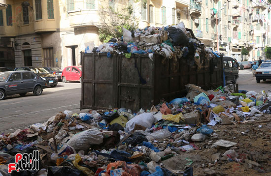 انتشار القمامه بالإسكندرية (13)