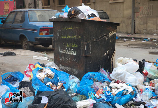 انتشار القمامه بالإسكندرية (2)