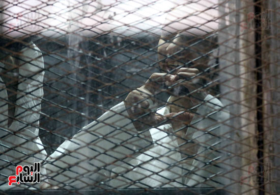 محاكمة المتهمين بمقتل هشام بركات (12)