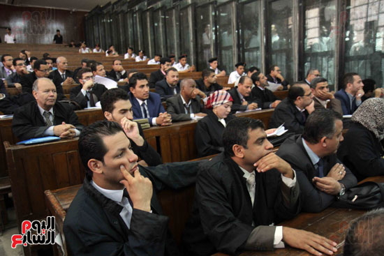 محاكمة المتهمين بمقتل هشام بركات (3)