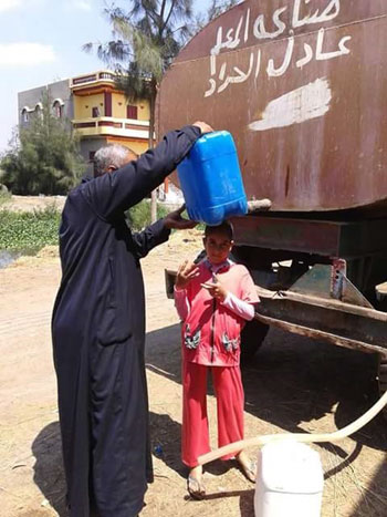 .استمرار انقطاع مياه الشرب بمراكز شمال الشرقية (1)
