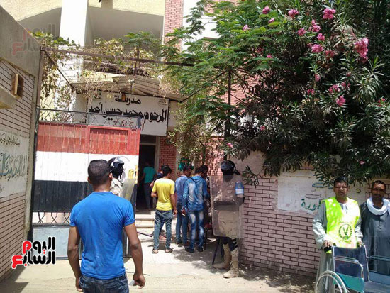 اقبال ضعيف على لجان انتخابات دائرة مدينة الفيوم  (2)