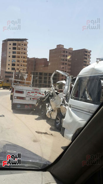 ننشر صور حادث دائرى القليوبية (4)