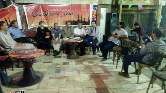 مقهى مصر المحروسة يؤكد ثورات الربيع العربى أضرت بالقضية الفلسطينية (2)