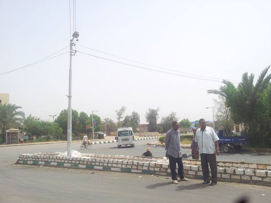  مشروع استكمال رصف الطريق الدائرى حول مدينة موط (2)