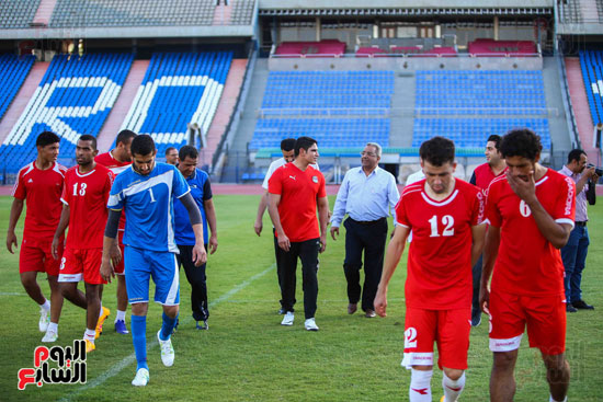 أبو هشيمة يشارك فى مباراة مع منتخب الصم على استاد القاهرة (35)