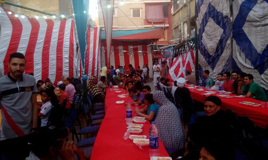 حفل إفطار جماعى لأبناء مدينة المحلة الكبرى (1)