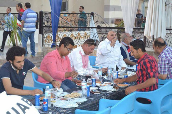 حفل إفطار جماعى لأبناء مدينة المحلة الكبرى (8)