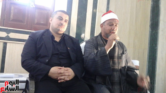 مستشار وزارة الأوقاف يفتتح مسجدا فى أبو كبير بالشرقية (7)