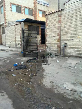 صحافة المواطن، صور وابعت، برك، مياه المجارى، مدخل طوارئ، مستشفى ابو قير العام، الاسكندرية  (3)