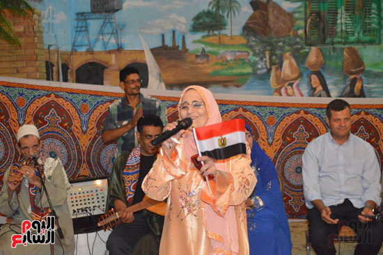 احتفالية قصر ثقافة مطوبس كفر الشيخ على ضفاف نهر النيل (8)