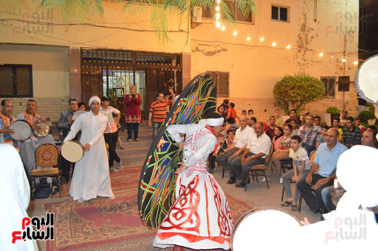 احتفالية قصر ثقافة مطوبس كفر الشيخ على ضفاف نهر النيل (9)