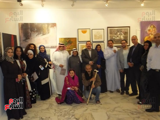  افتتاح معرض رمضانيات الجماعى بـأتيليه جدة بعد توقف 10 سنوات (5)