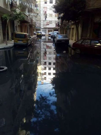الصرف الصحى بشوارع الإسكندرية (2)