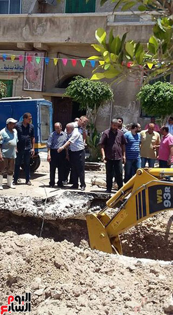 مياه الإسكندرية قطع المياه بالأزاريطة لحين إنهاء أعمال الإصلاح (3)
