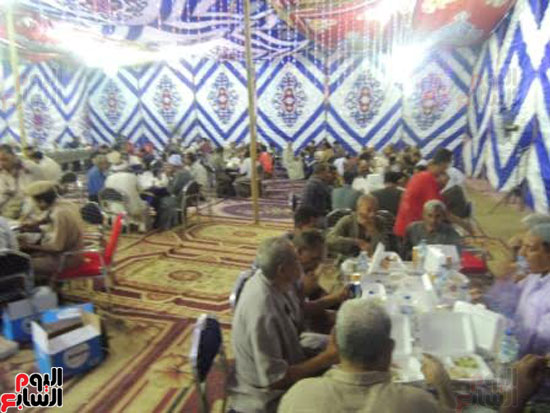 حفل إفطار مديرية أمن أسيوط للمواطنين (2)
