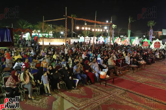 نادية مصطفى تحيى ختام ليالى رمضان الثقافية بحديقة الفسطاط (4)