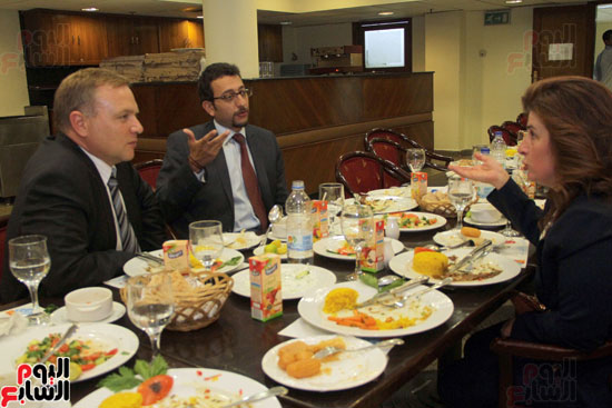 مركز الأهرام للدراسات السياسية ينظم حفل إفطار بحضور ضياء رشوان (13)