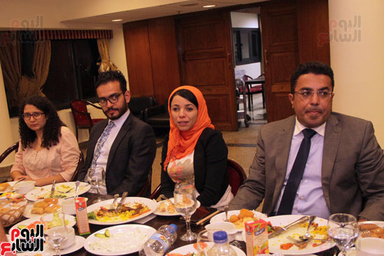 مركز الأهرام للدراسات السياسية ينظم حفل إفطار بحضور ضياء رشوان (18)