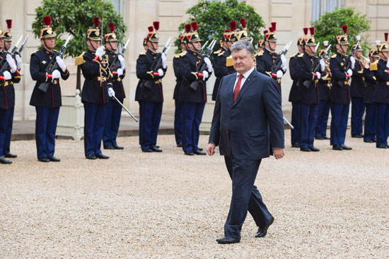 هولاند يجتمع مع الرئيس الأوكرانى فى باريس (6)