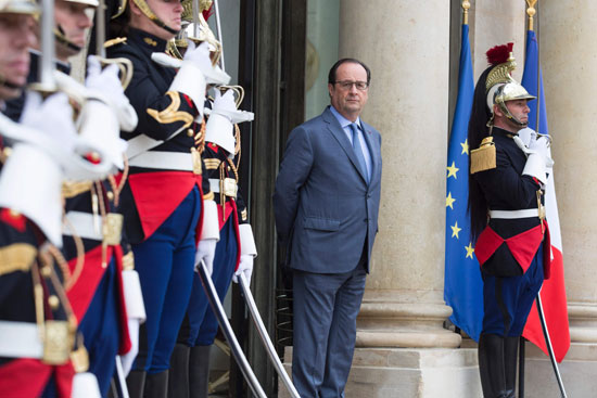 هولاند يجتمع مع الرئيس الأوكرانى فى باريس (7)