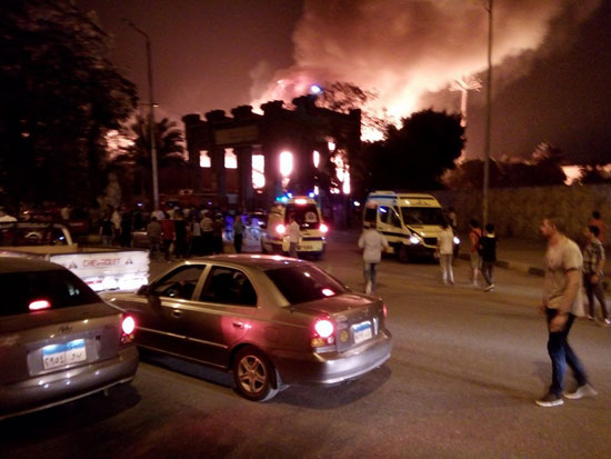 حريق  أكاديمية الفنون ، أكاديمية الفنون، حريق شارع الهرم ، الهرم  (4)