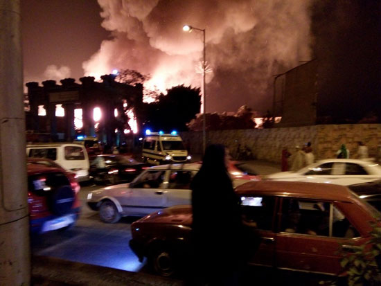 حريق  أكاديمية الفنون ، أكاديمية الفنون، حريق شارع الهرم ، الهرم  (6)