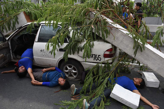 مانيلا، الفلبين، رجال انقاذ، زلزال (7)