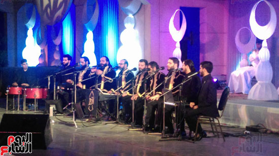 فرقة أبو شعر السورية تحيى حفلا دينيا فى دار الأوبرا (1)