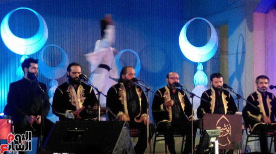 فرقة أبو شعر السورية تحيى حفلا دينيا فى دار الأوبرا (2)