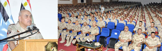 وزير الدفاع تأمين حدود مصر وحماية أمنها القومى مهمة مقدسة لا تهاون فيها (1)