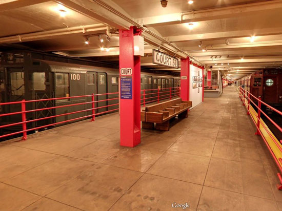 جوجل ، قطارات ، مدينة نيويورك ، محطة مترو ، صور جوجل ، صور (2)