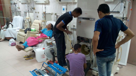 تجديد وحدة الغسيل الكلوى بمستشفى السيد جلال  (1)
